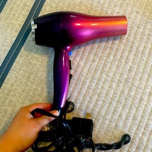 Ombré pink/purple hairdryer